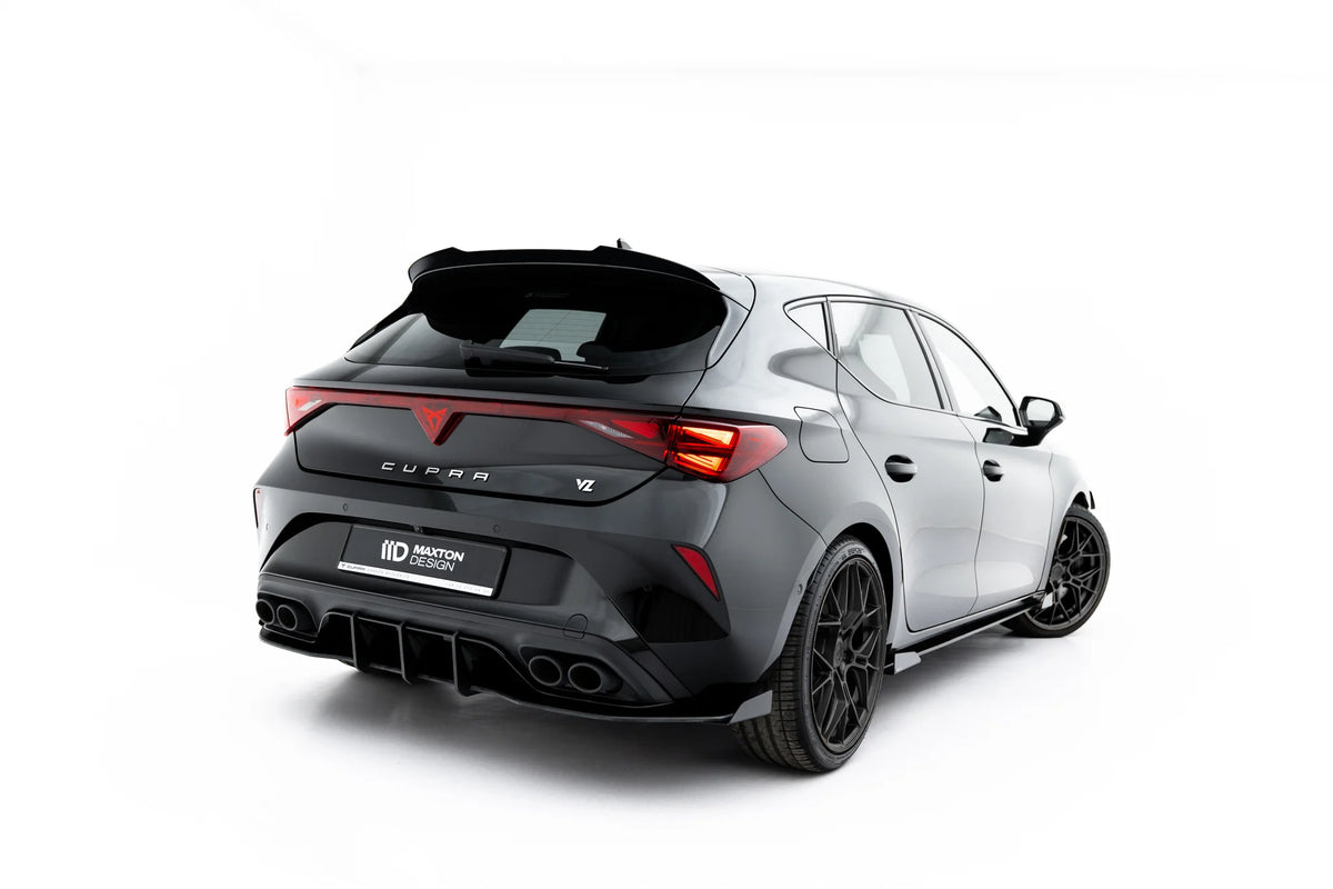 Street Pro Rear Diffuser + Flaps suitable for Cupra Leon Hatchback Mk1 Facelift