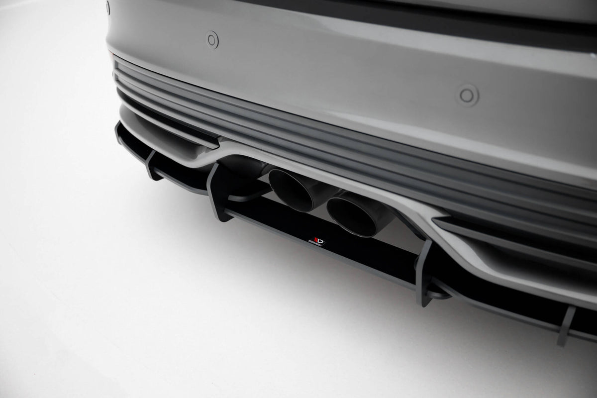 Street Pro Rear Diffuser + Flaps suitable for Ford Focus ST Mk3 Facelift