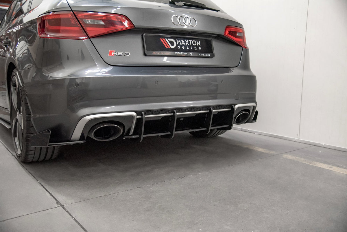 Street Pro Rear Diffuser V.1 suitable for Audi RS3 8V Sportback
