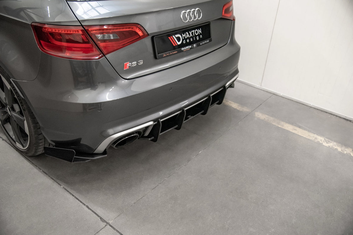 Street Pro Rear Diffuser V.1 suitable for Audi RS3 8V Sportback