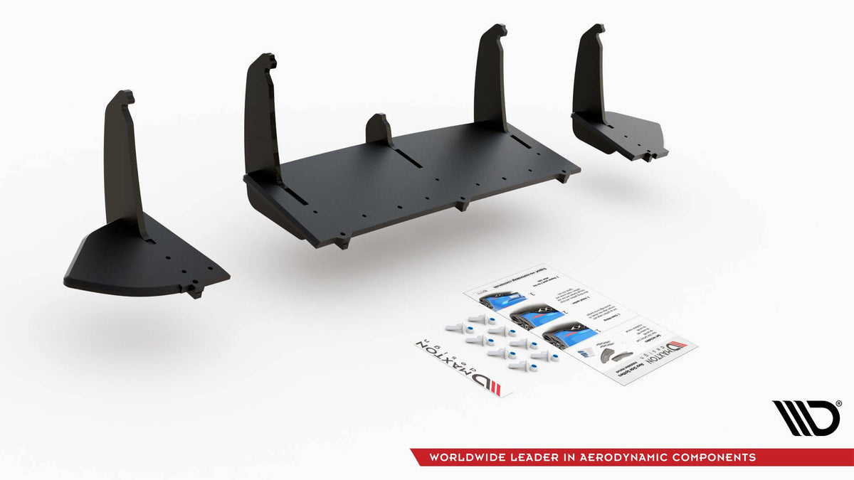 Street Pro Rear Diffuser V.1 suitable for Ford Focus RS Mk3