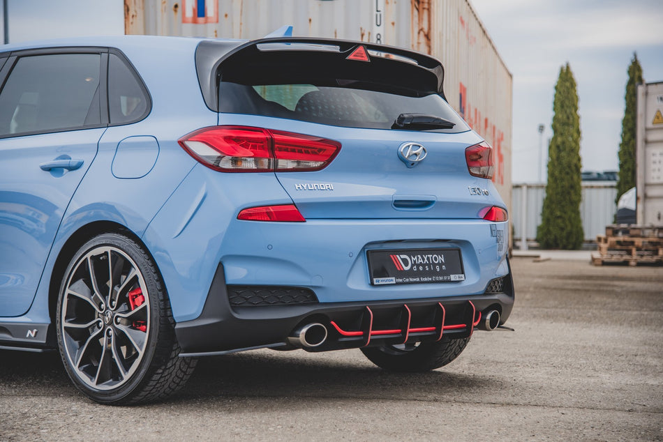 Street Pro Rear Diffuser V.1 suitable for Hyundai I30 N Mk3 Hatchback