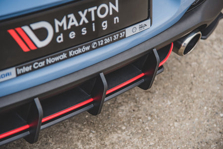 Street Pro Rear Diffuser V.1 suitable for Hyundai I30 N Mk3 Hatchback
