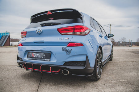 Street Pro Rear Diffuser V.1 suitable for Hyundai I30 N Mk3 Hatchback