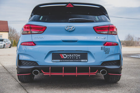 Street Pro Rear Diffuser V.1 suitable for Hyundai I30 N Mk3 Hatchback