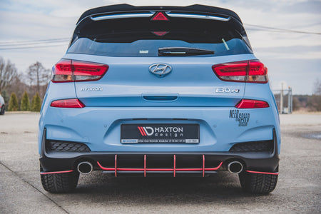 Street Pro Rear Diffuser V.1 suitable for Hyundai I30 N Mk3 Hatchback