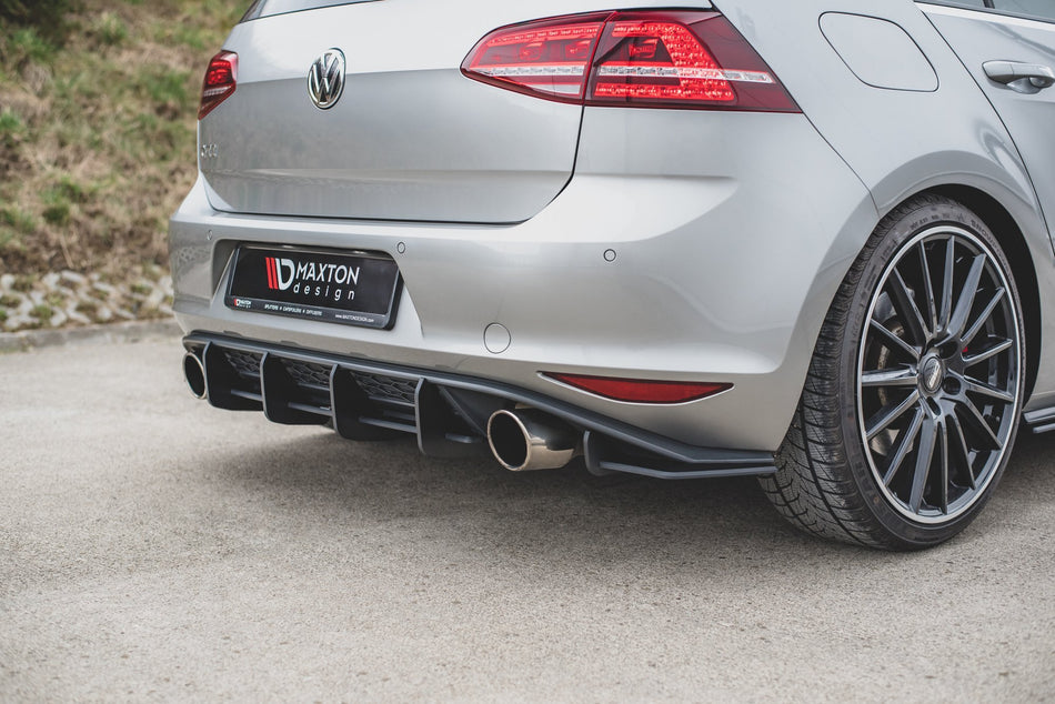 Street Pro Rear Diffuser V.1 suitable for VW Golf 7 GTI