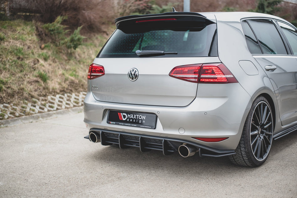 Street Pro Rear Diffuser V.1 suitable for VW Golf 7 GTI