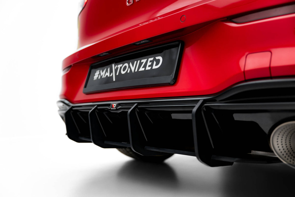 Street Pro Rear Diffuser V.1 suitable for Volkswagen Golf GTI Clubsport Mk8 Facelift