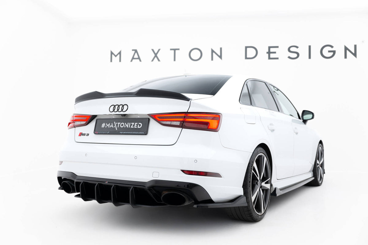 Street Pro Rear Diffuser V.2 suitable for Audi RS3 Sedan 8V Facelift