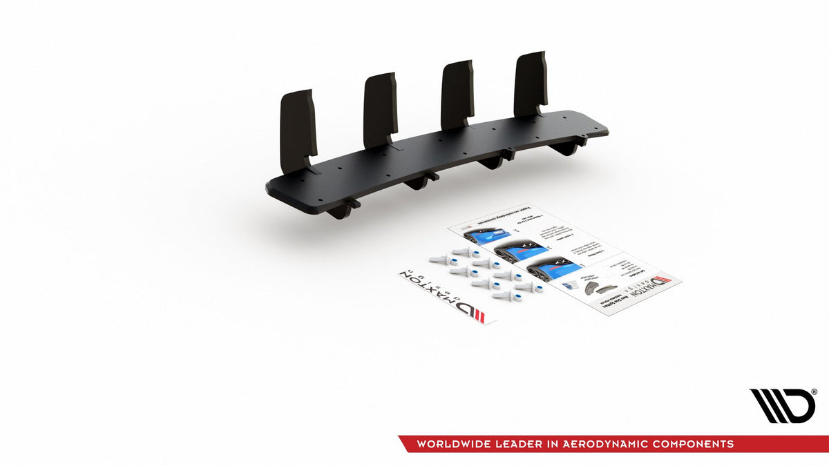 Street Pro Rear Diffuser V.2 suitable for Hyundai I30 N Mk3 Hatchback