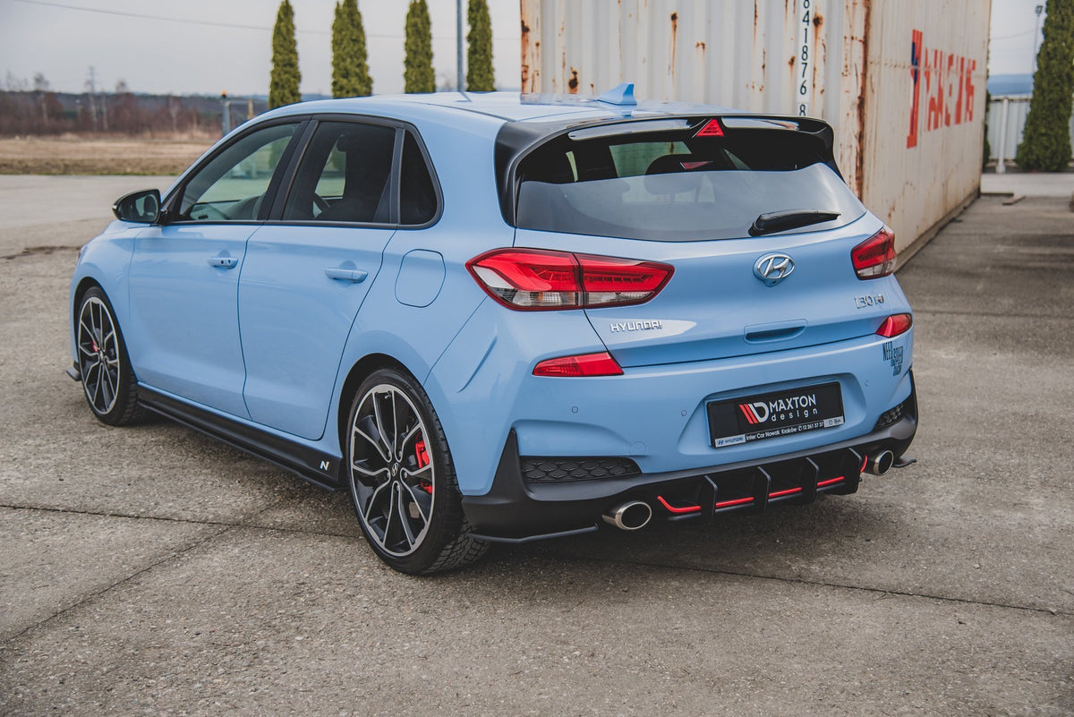 Street Pro Rear Diffuser V.2 suitable for Hyundai I30 N Mk3 Hatchback