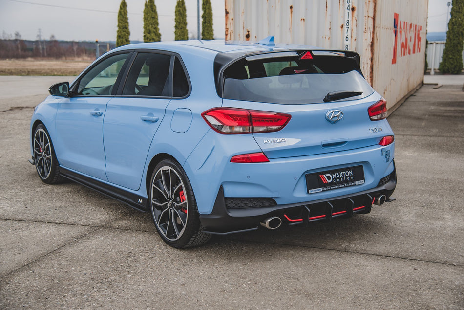 Street Pro Rear Diffuser V.2 suitable for Hyundai I30 N Mk3 Hatchback
