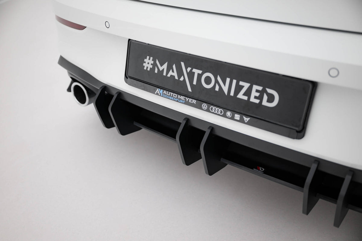 Street Pro Rear Diffuser V.2 suitable for Volkswagen Golf GTI Mk8