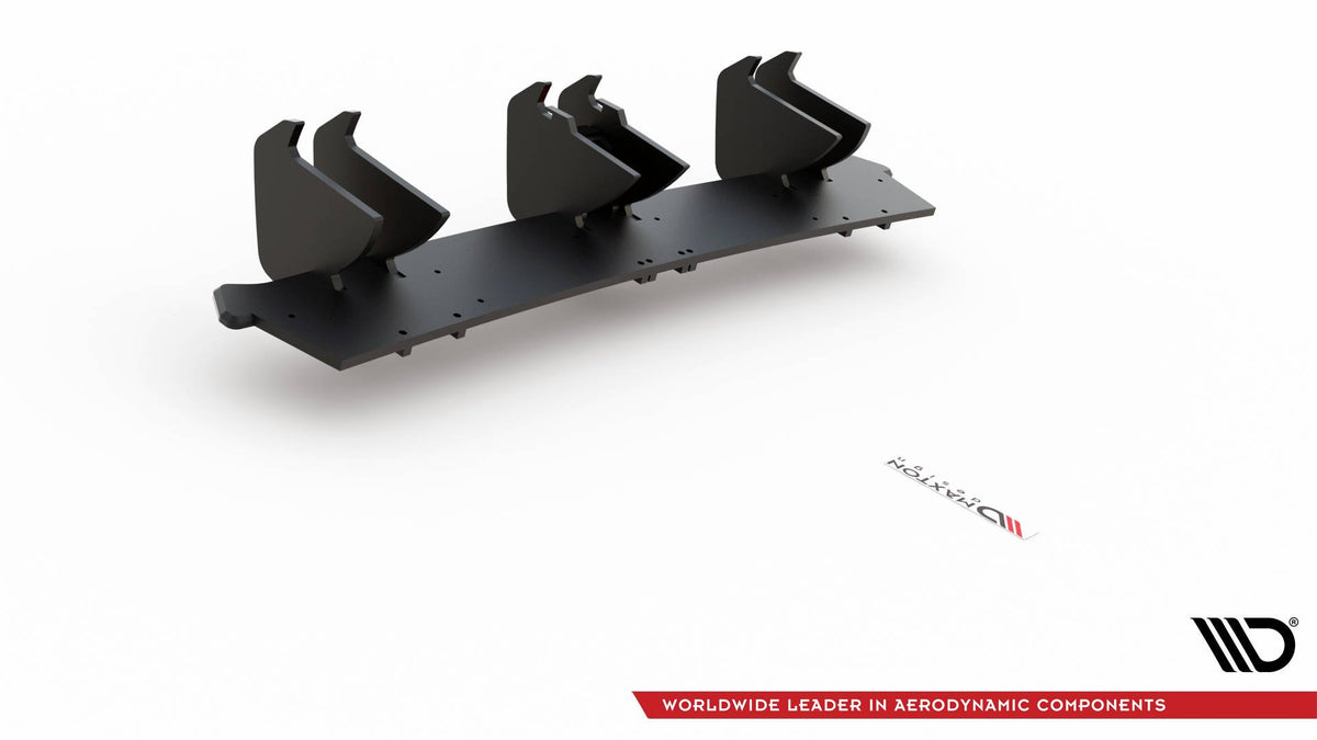Street Pro Rear Diffuser V.2 suitable for Volkswagen Golf GTI Mk8