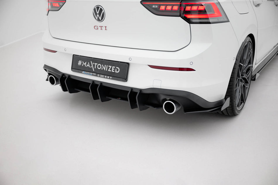 Street Pro Rear Diffuser V.2 suitable for Volkswagen Golf GTI Mk8