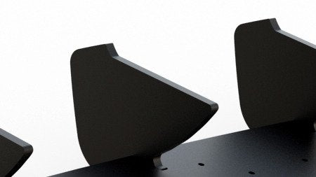 Street Pro Rear Diffuser V.2 suitable for Volkswagen Golf Hatchback Mk8 / Mk8 Facelift