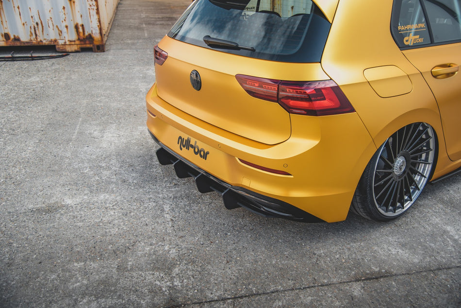 Street Pro Rear Diffuser V.2 suitable for Volkswagen Golf Hatchback Mk8 / Mk8 Facelift