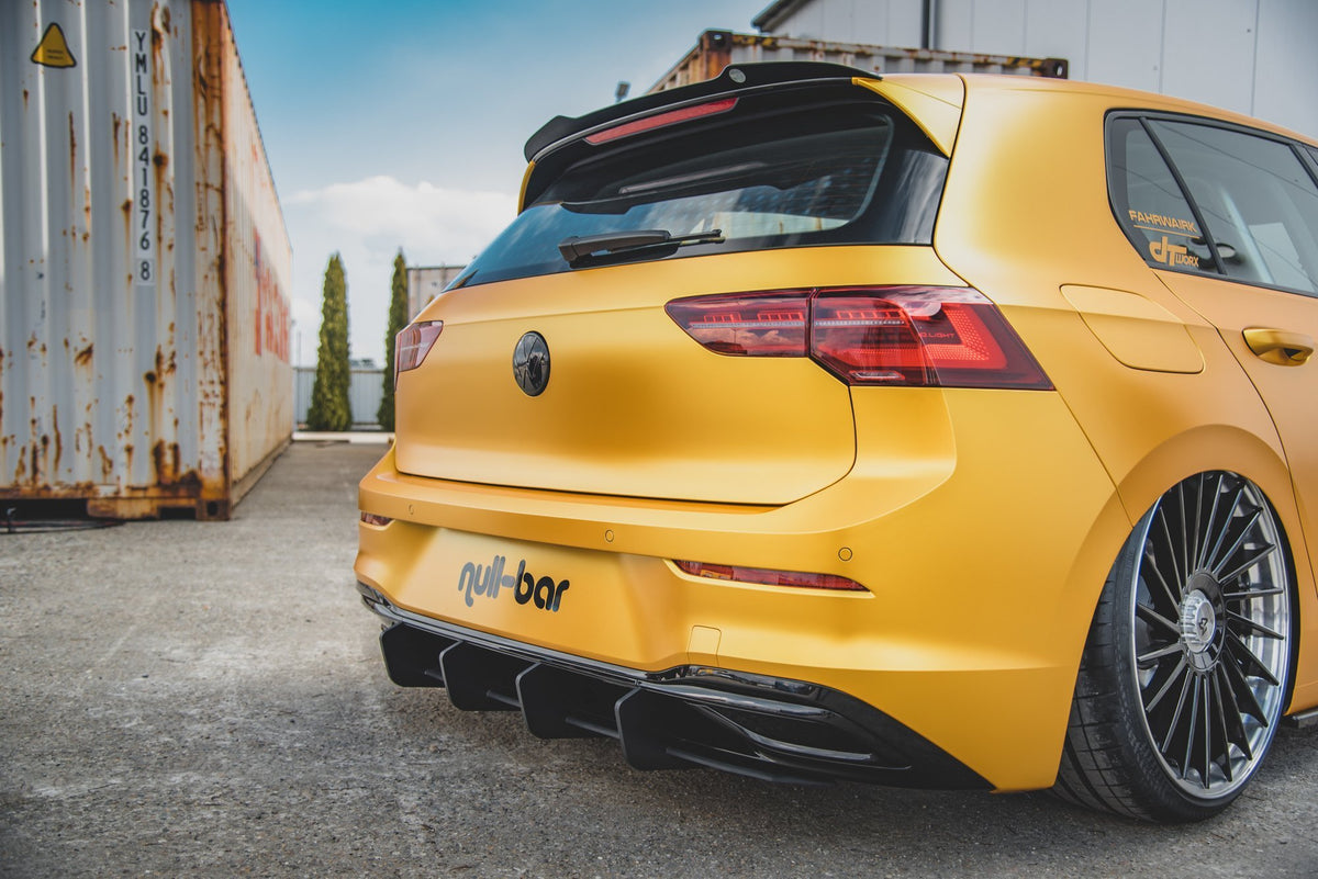Street Pro Rear Diffuser V.2 suitable for Volkswagen Golf Hatchback Mk8 / Mk8 Facelift