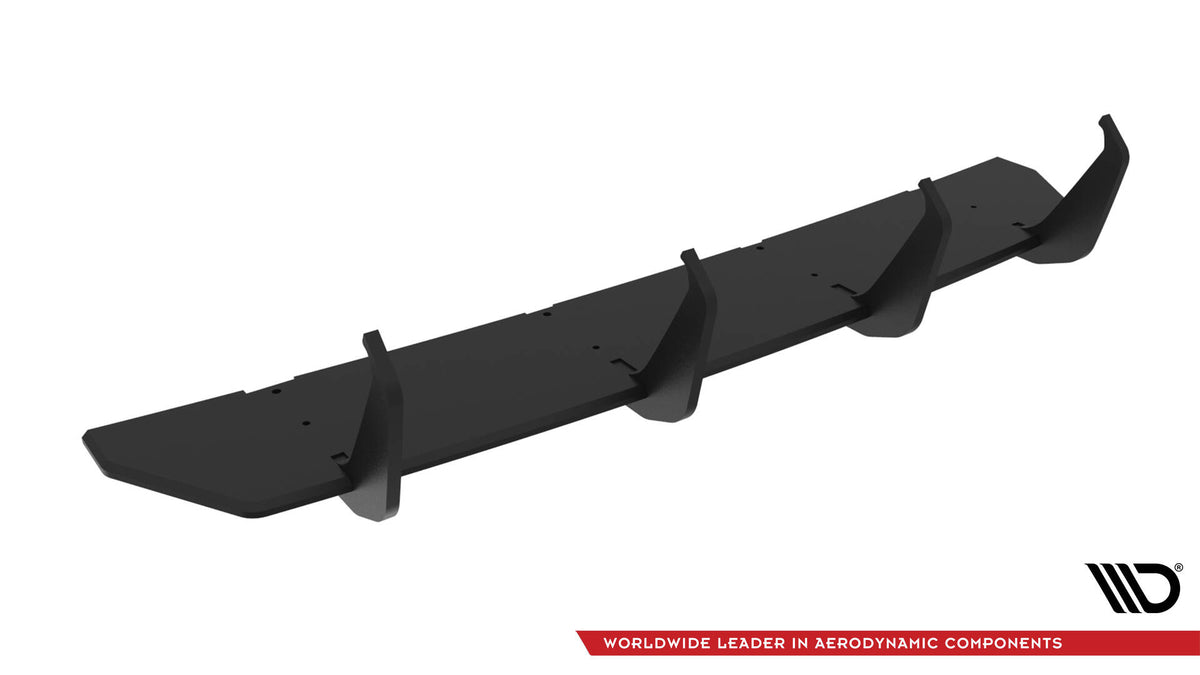 Street Pro Rear Diffuser V.4 suitable for Volkswagen Golf GTI Mk8