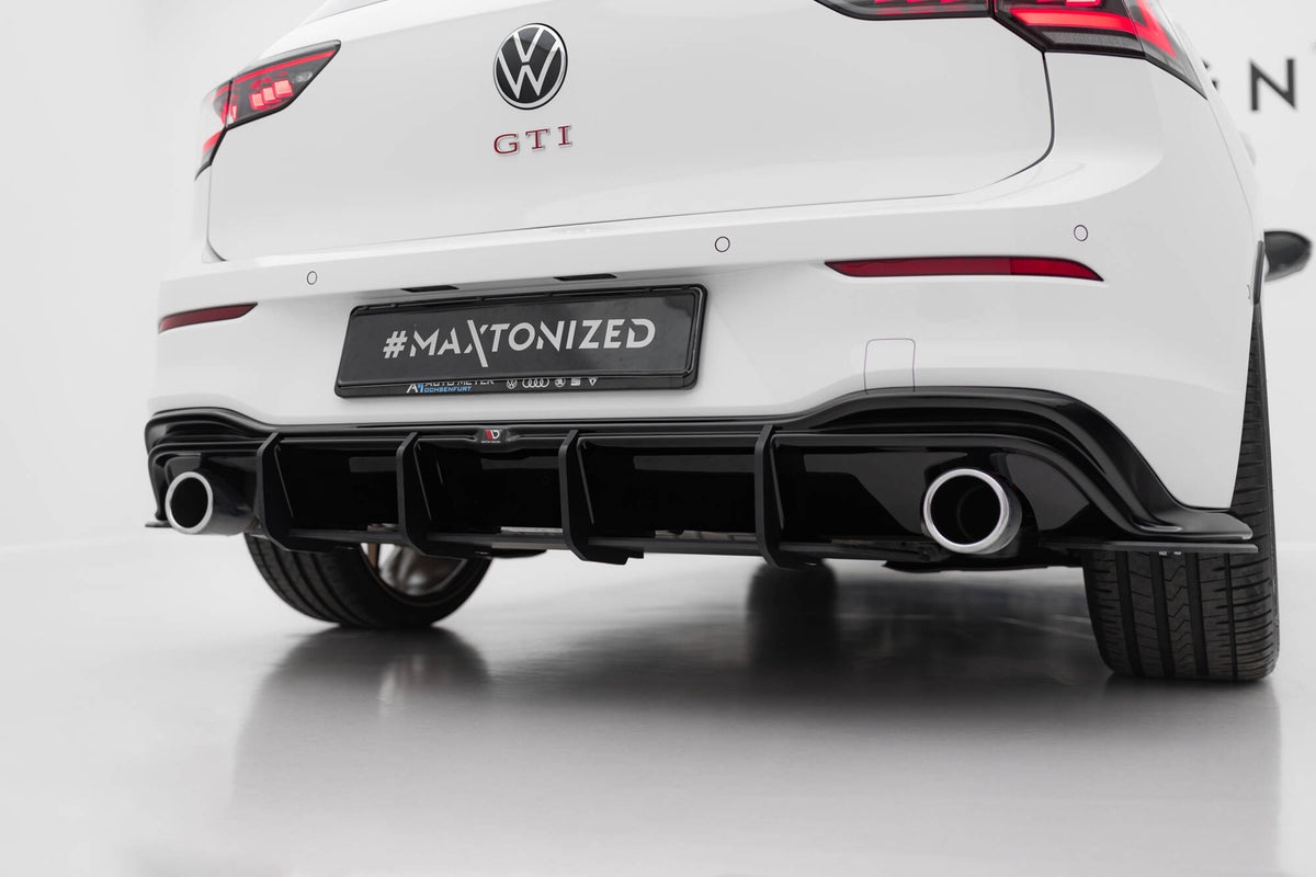 Street Pro Rear Diffuser V.4 suitable for Volkswagen Golf GTI Mk8