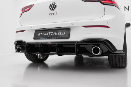 Street Pro Rear Diffuser V.4 suitable for Volkswagen Golf GTI Mk8