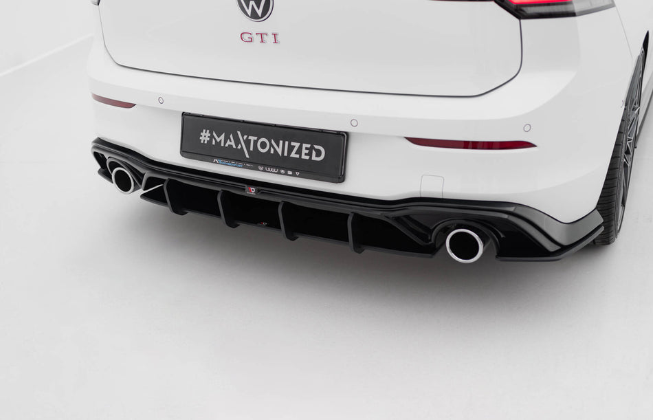 Street Pro Rear Diffuser V.5 suitable for Volkswagen Golf GTI Mk8
