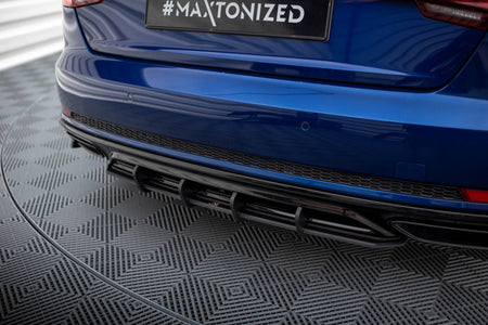 Street Pro Rear Diffuser suitable for Audi A4 Competition B9