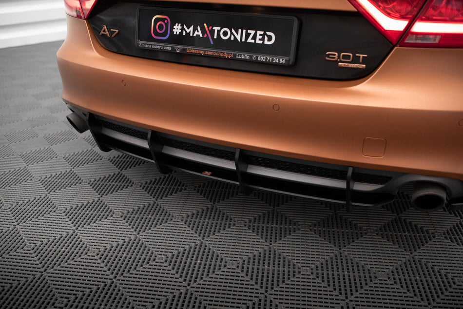 Street Pro Rear Diffuser suitable for Audi A7 S-Line C7