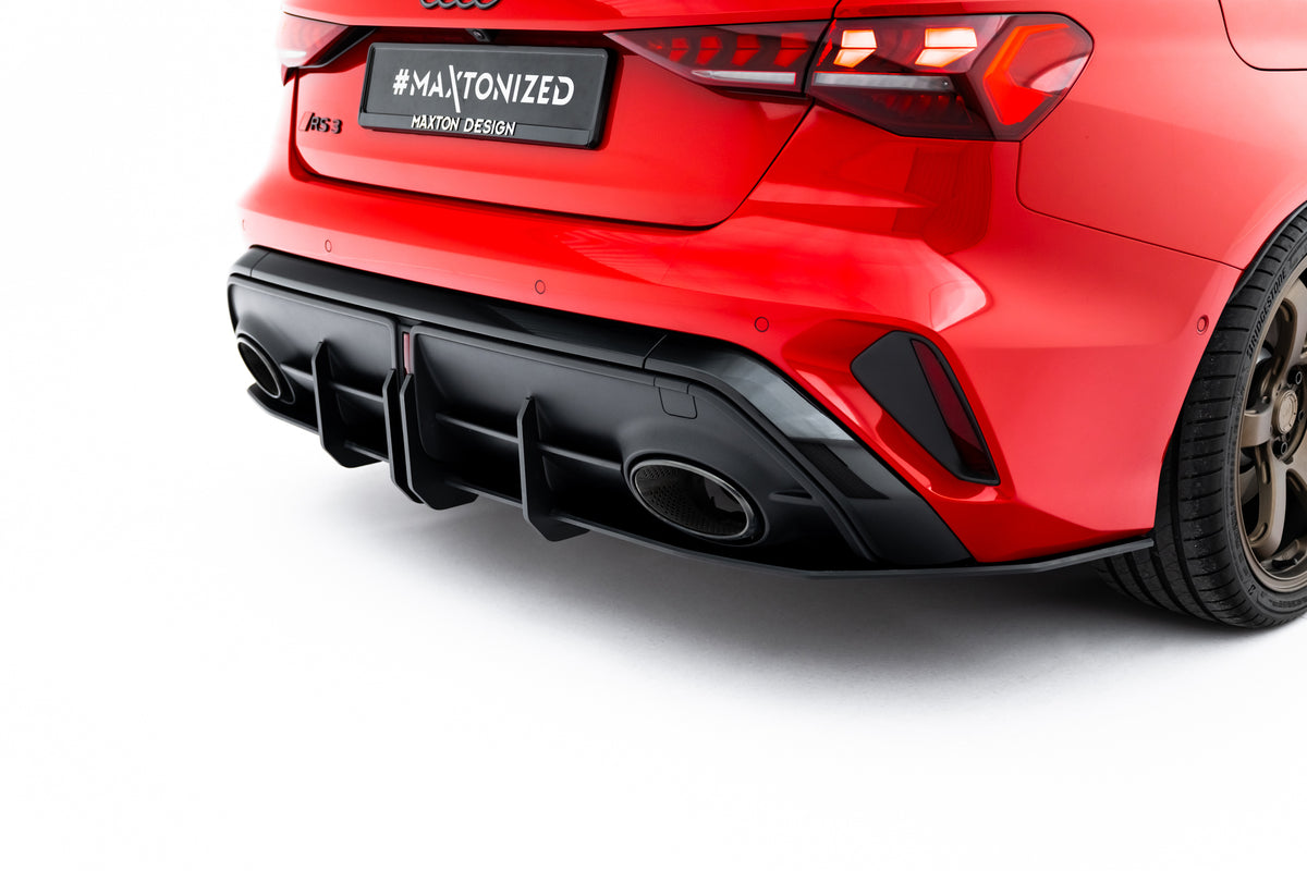 Street Pro Rear Diffuser suitable for Audi RS3 Sedan 8Y Facelift