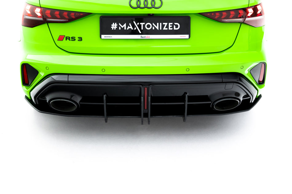 Street Pro Rear Diffuser suitable for Audi RS3 Sportback 8Y Facelift