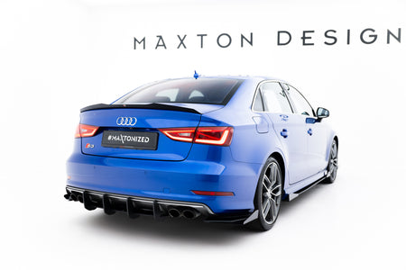 Street Pro Rear Diffuser suitable for Audi S3 Sedan 8V