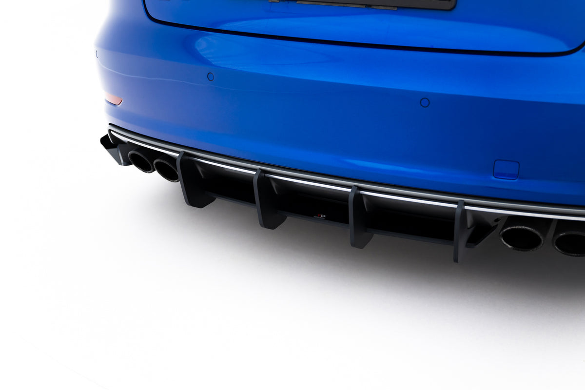 Street Pro Rear Diffuser suitable for Audi S3 Sedan 8V
