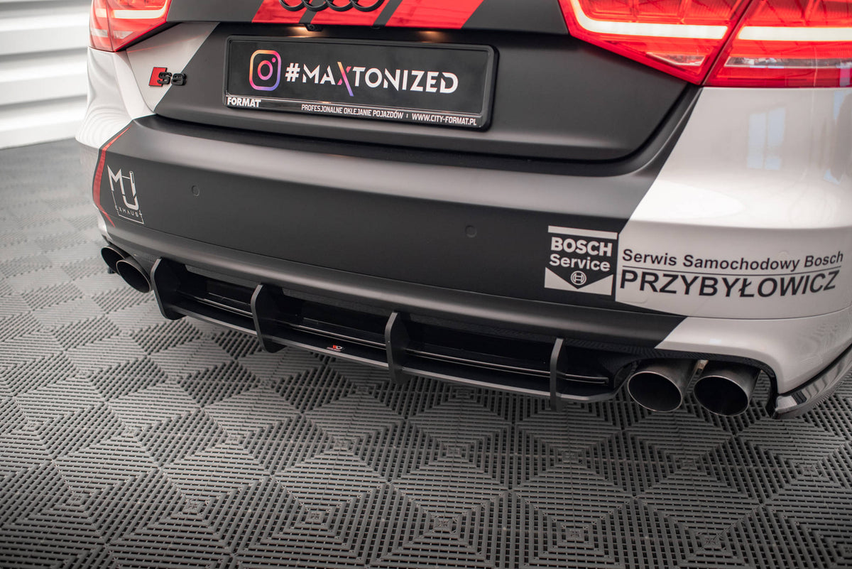 Street Pro Rear Diffuser suitable for Audi S8 D4