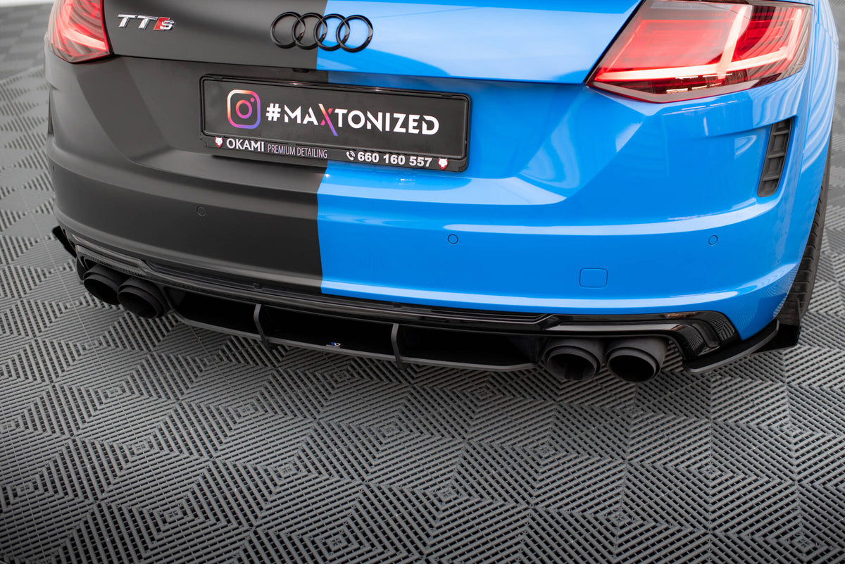 Street Pro Rear Diffuser suitable for Audi TT S 8S Facelift