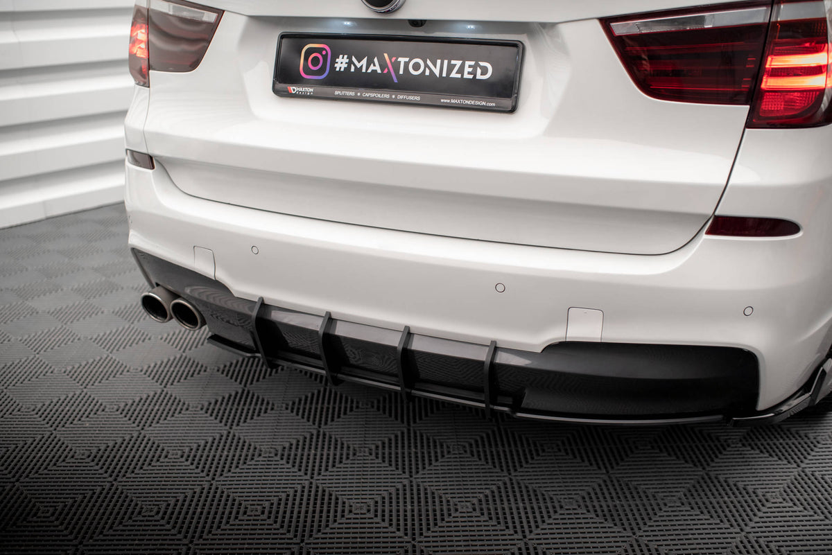 Street Pro Rear Diffuser suitable for BMW X3 M-Pack F25