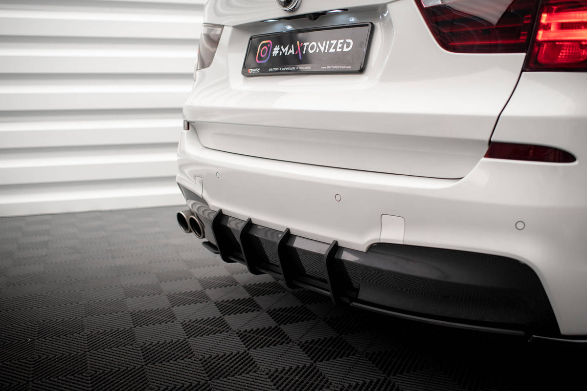 Street Pro Rear Diffuser suitable for BMW X3 M-Pack F25