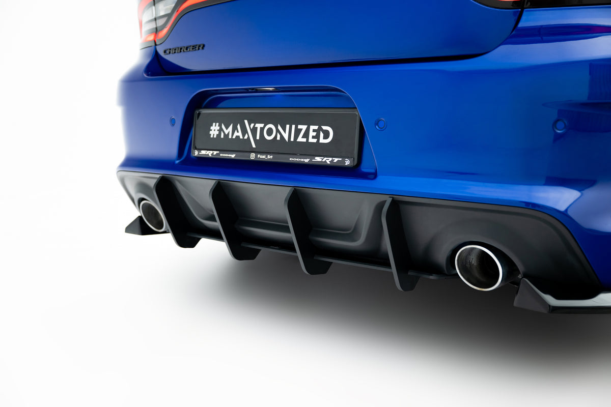 Street Pro Rear Diffuser suitable for Dodge Charger RT Scat Pack Widebody Mk3 Facelift
