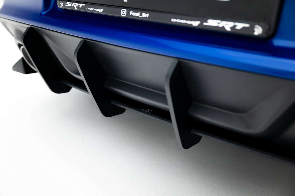 Street Pro Rear Diffuser suitable for Dodge Charger RT Scat Pack Widebody Mk3 Facelift