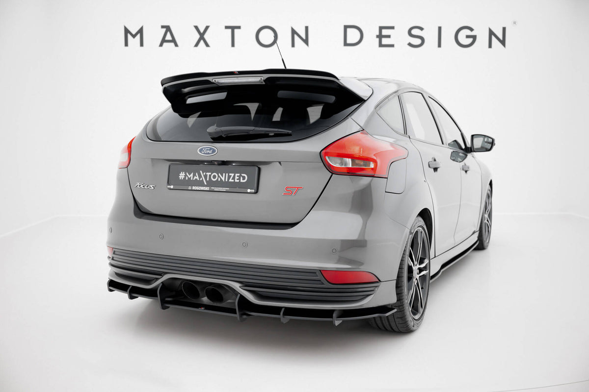 Street Pro Rear Diffuser suitable for Ford Focus ST Mk3 Facelift