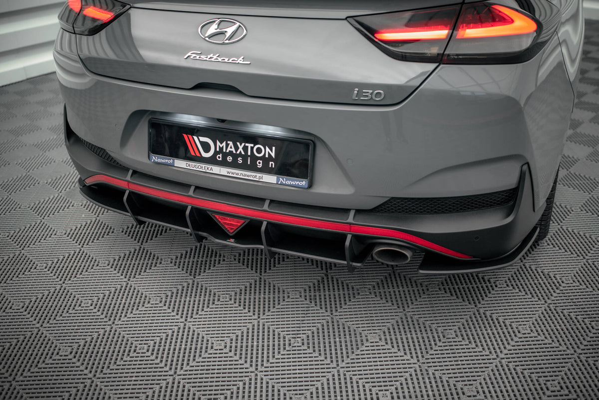 Street Pro Rear Diffuser suitable for Hyundai I30 Fastback N-Line Mk3 Facelift