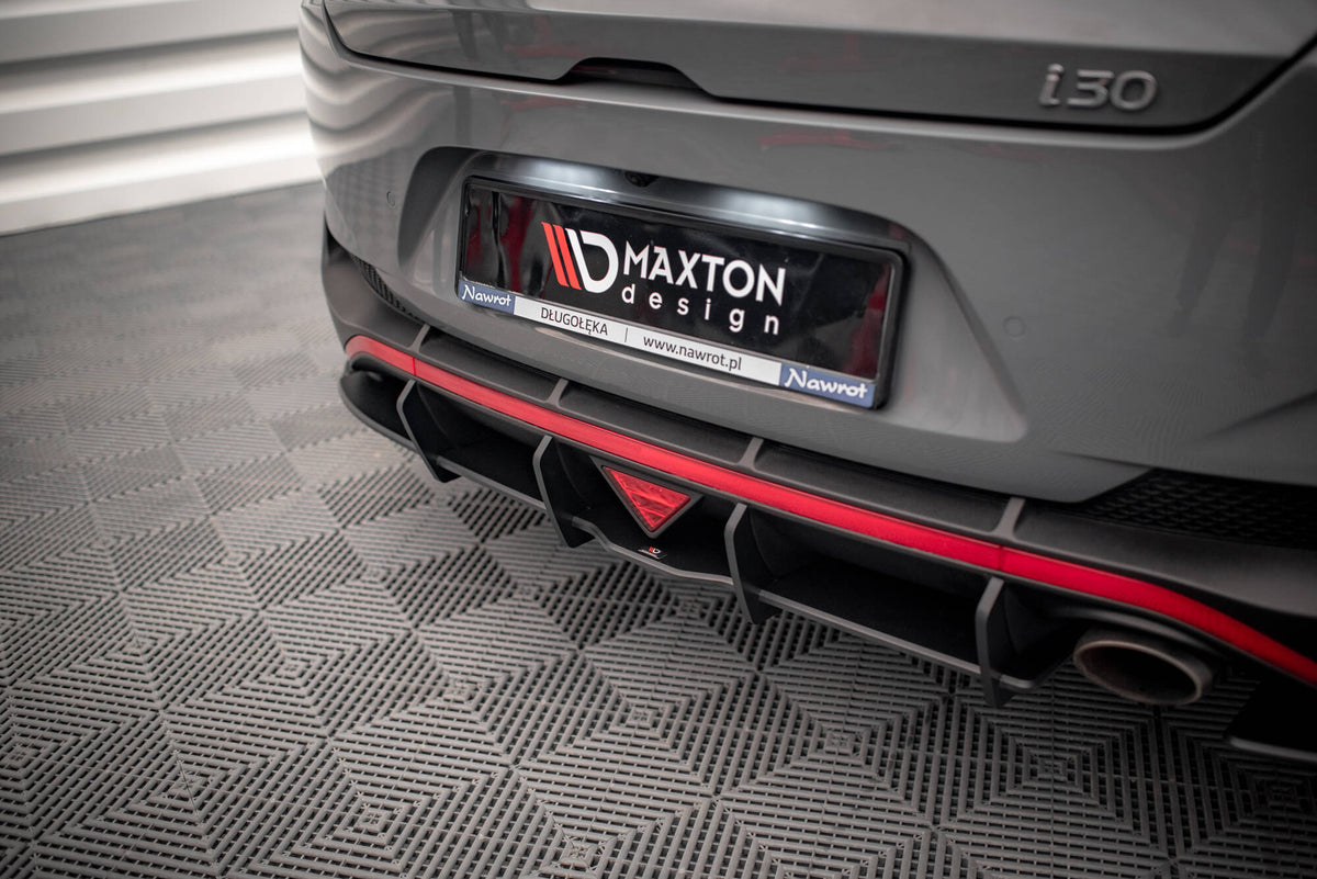 Street Pro Rear Diffuser suitable for Hyundai I30 Fastback N-Line Mk3 Facelift