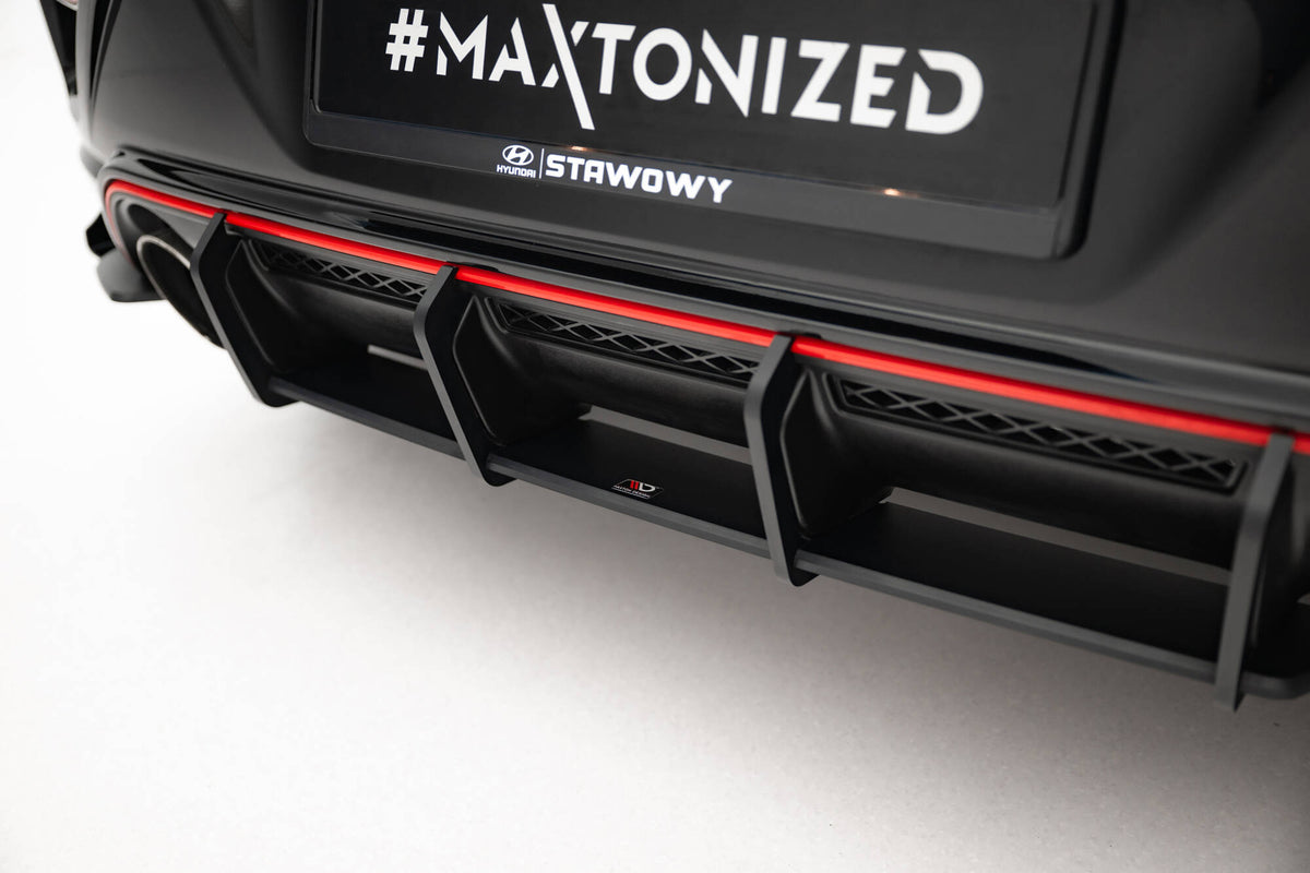 Street Pro Rear Diffuser suitable for Hyundai Veloster N Mk2