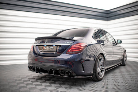 Street Pro Rear Diffuser suitable for Mercedes-AMG C 43 Sedan W205 Facelift