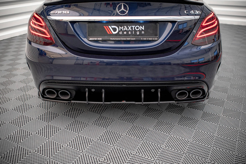 Street Pro Rear Diffuser suitable for Mercedes-AMG C 43 Sedan W205 Facelift