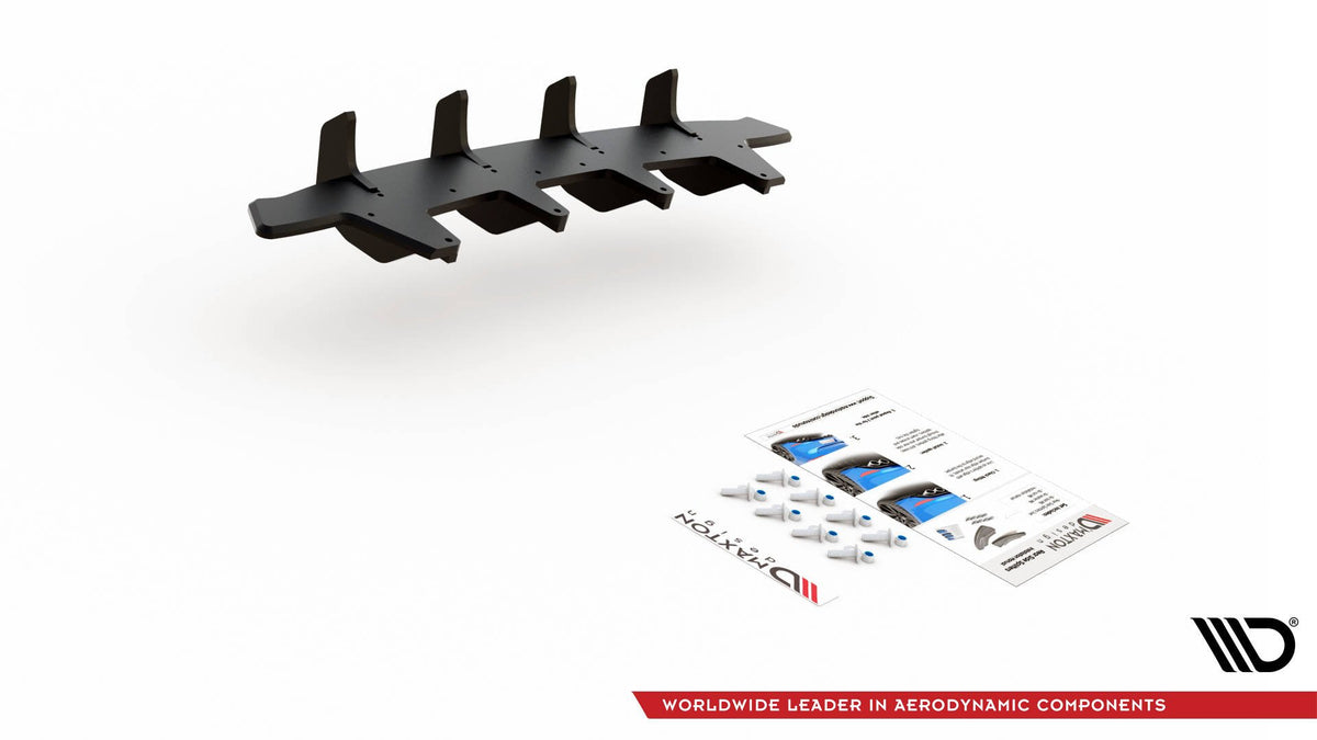 Street Pro Rear Diffuser suitable for Mercedes-AMG C43 Coupe C205