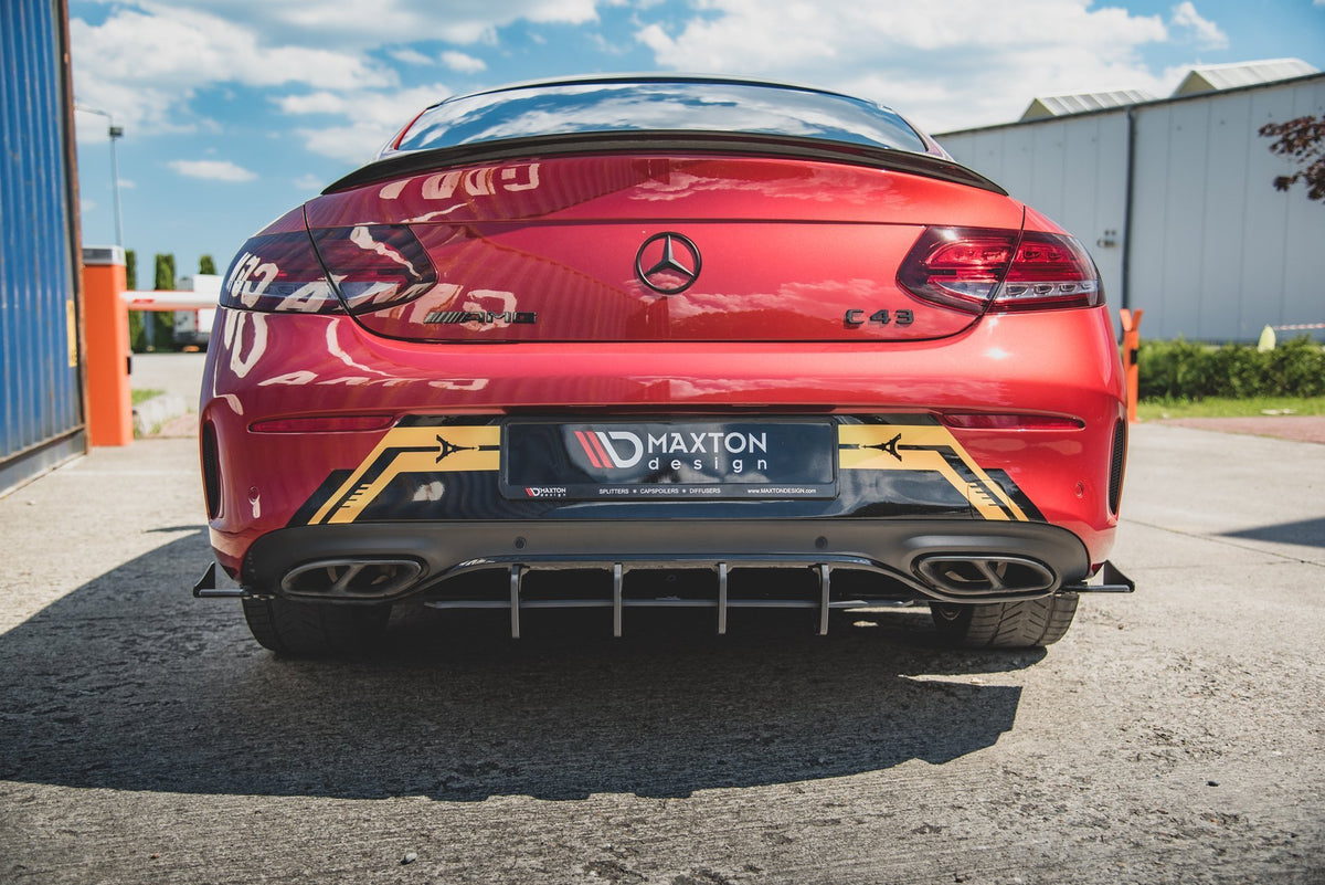 Street Pro Rear Diffuser suitable for Mercedes-AMG C43 Coupe C205