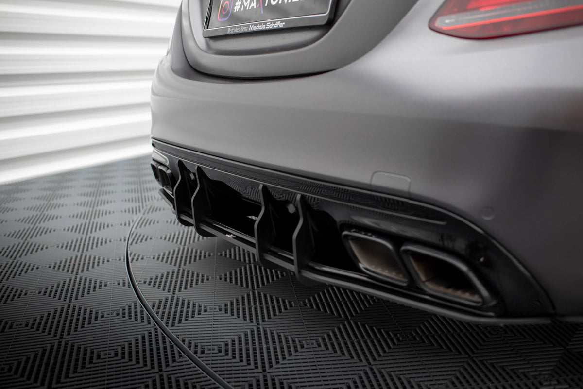 Street Pro Rear Diffuser suitable for Mercedes-AMG C63 Sedan / Estate W205 Facelift