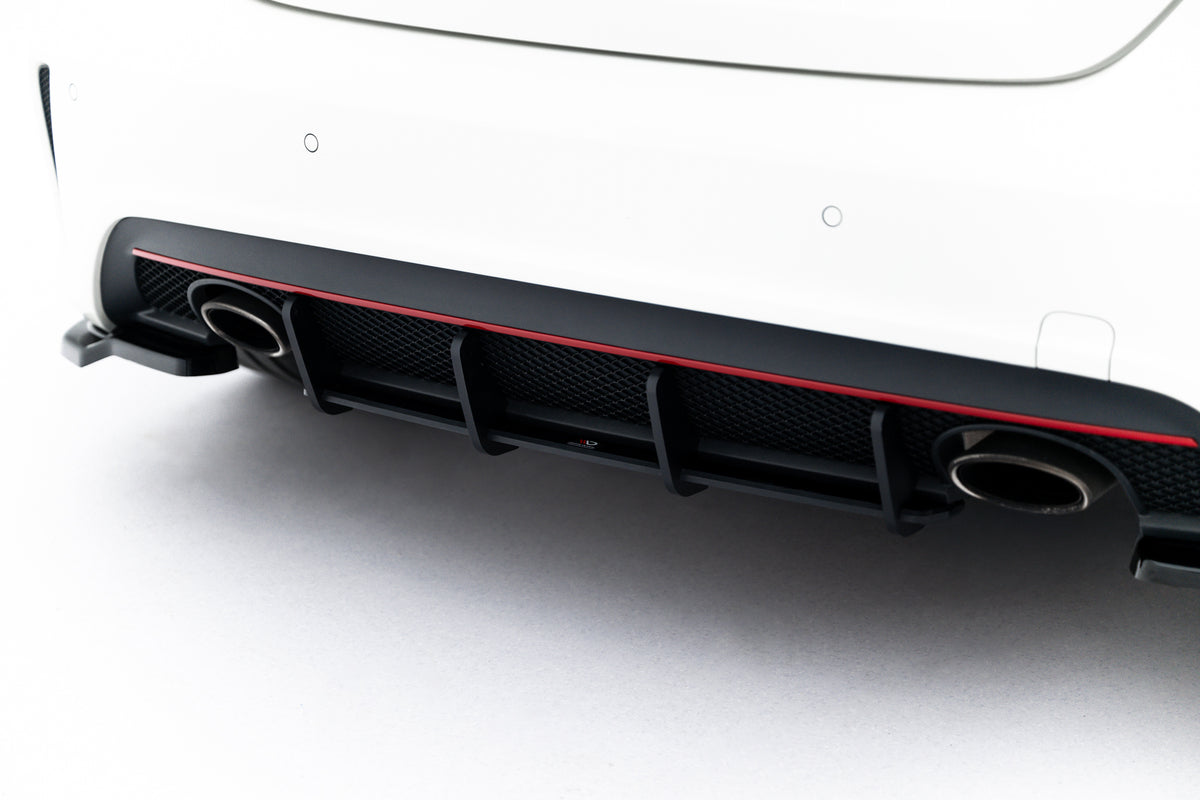 Street Pro Rear Diffuser suitable for Mercedes-Benz A  AMG-Line W176