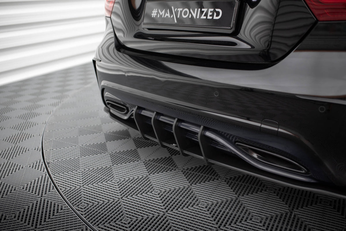 Street Pro Rear Diffuser suitable for Mercedes-Benz A AMG-Line W176 Facelift